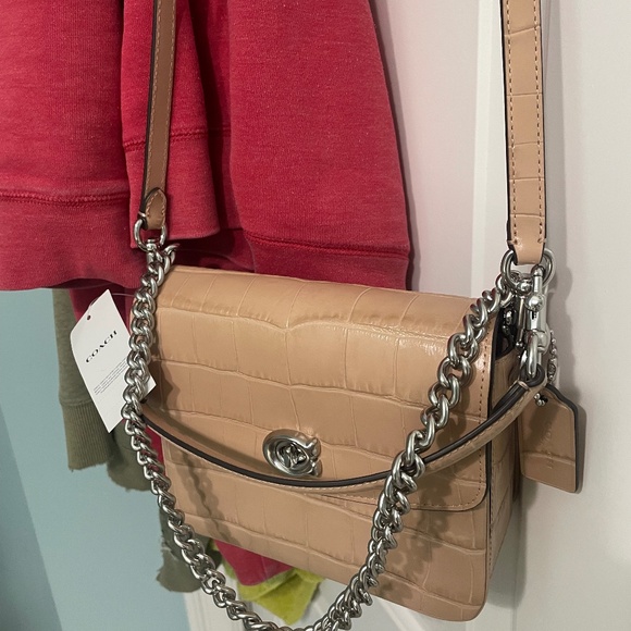 Coach Handbags - New COACH crocodile purse